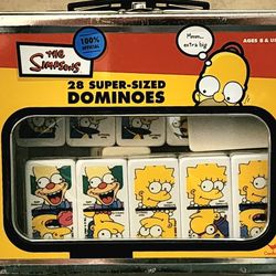 Simpsons Dominos Unopened