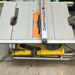 DeWalt Ridgid TABLE SAW