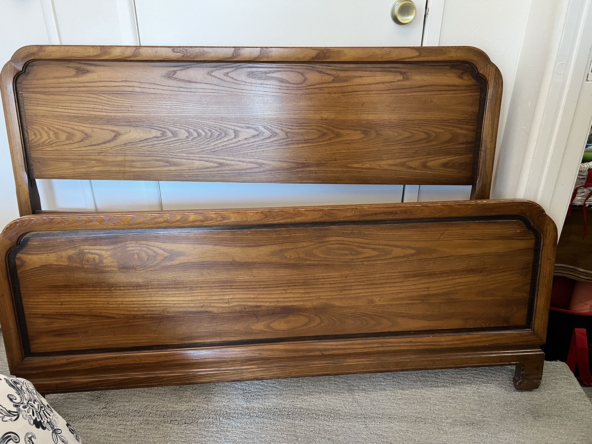 Teak - Full Size Bed Frame