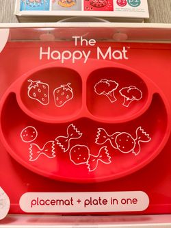 Expo the Happy Silicone Mat and food book