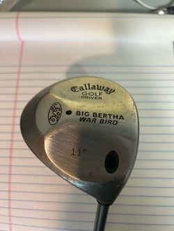 Callaway Big Bertha War Bird Driver 11-degree loft