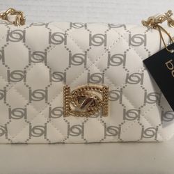 White Hand Bag Bebe