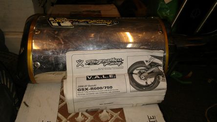 Muffler for motorcycle