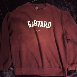 Nike Harvard College Maroon Sweater 