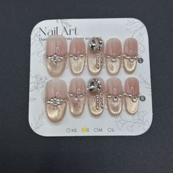Press On Nails Size S Reusable Handmade