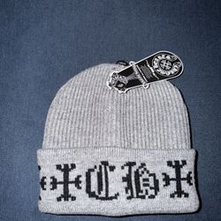 Chrome Heart Beanie - Grey