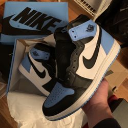 Jordan 1 Unc Toe Size 8m/9.5W