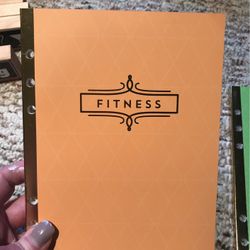 Fitness Tracker Journal Brand New