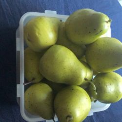 PERAS para Decoración de Mesas. 