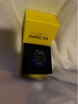 Invicta burnout blue watch