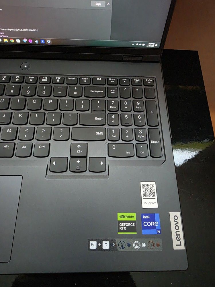 Lenovo Legion 7i 16" I9 13900HX 13900 GEN 8 4080 RTX, 100% Battery!!