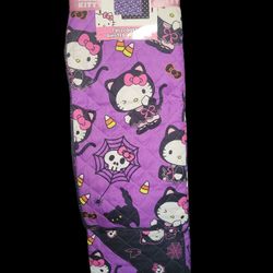 Hello Kitty Full/Queen Quilted Blanket 90x90in - Kitty Boos