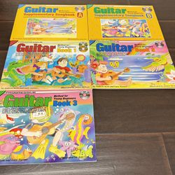 Guitar and Piano Practice Books