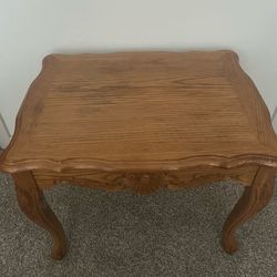 Carved Wood Coffee Table(Moving Sale)
