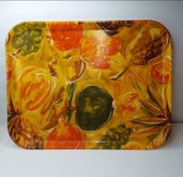 Vintage Fiberglass Tray.