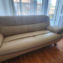 Leather Couch Loveseat Chair