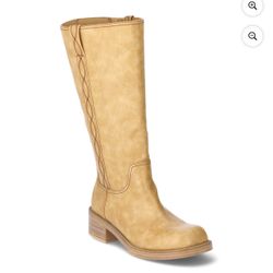 No Boundaries Women's Tall Riding Boot, Wide Width Available