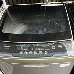 Electrical washer dryer with rack