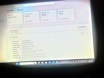 HP Laptop 14 Intel N150 16GB RAM 128GB