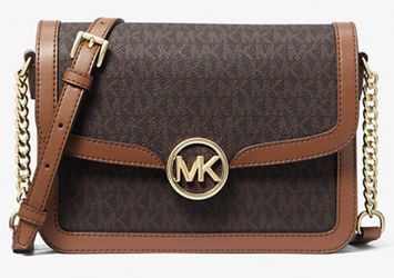Jet Set Large Logo Crossbody Bag