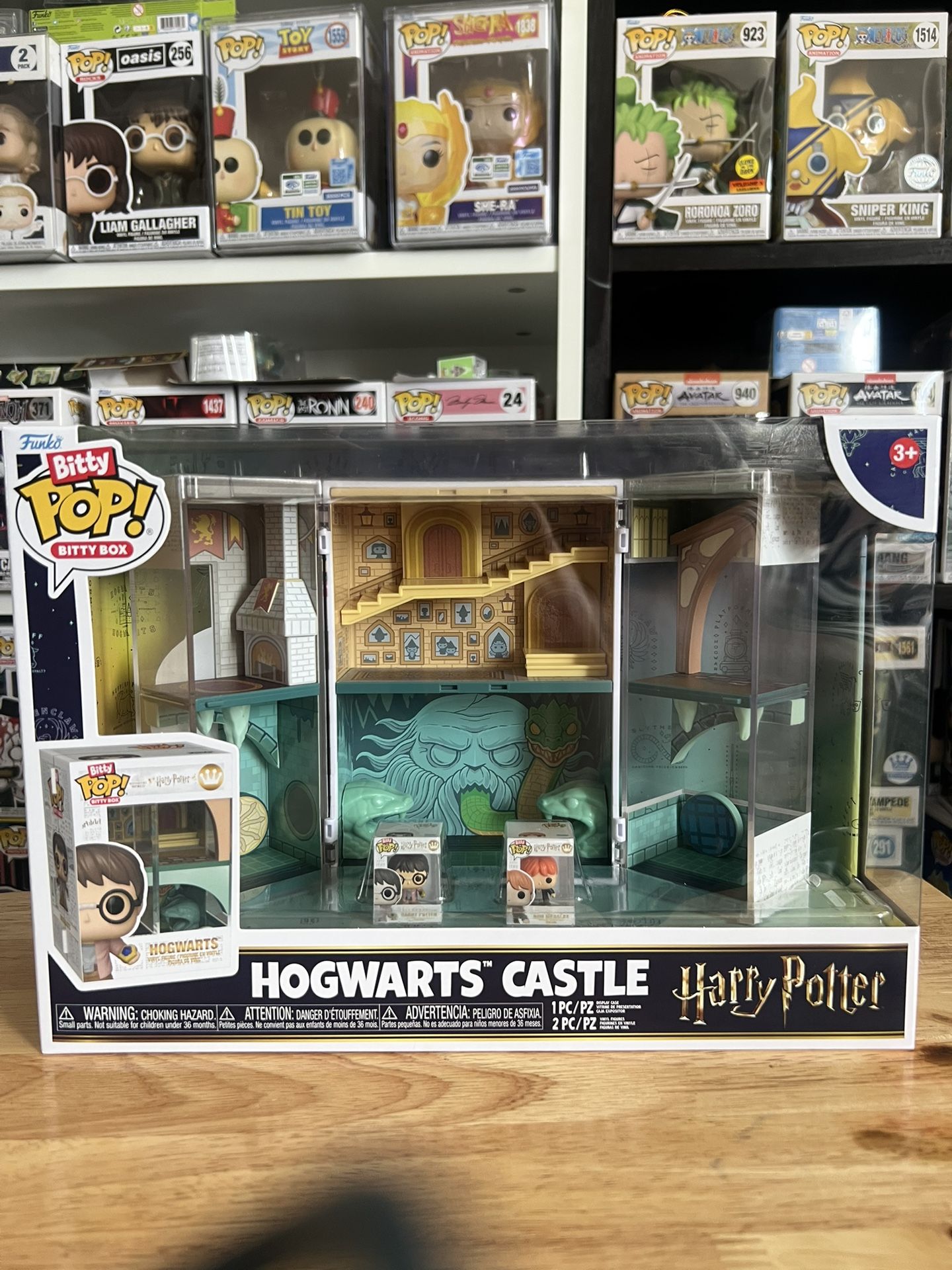 NEW Funko Bitty Pop HOUSE Hogwarts Casttle Harry Potter Ron Weasley Movie Wizard
