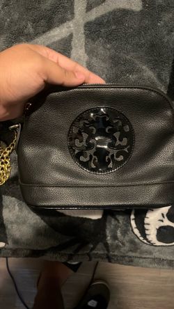 Guess black leather purse
