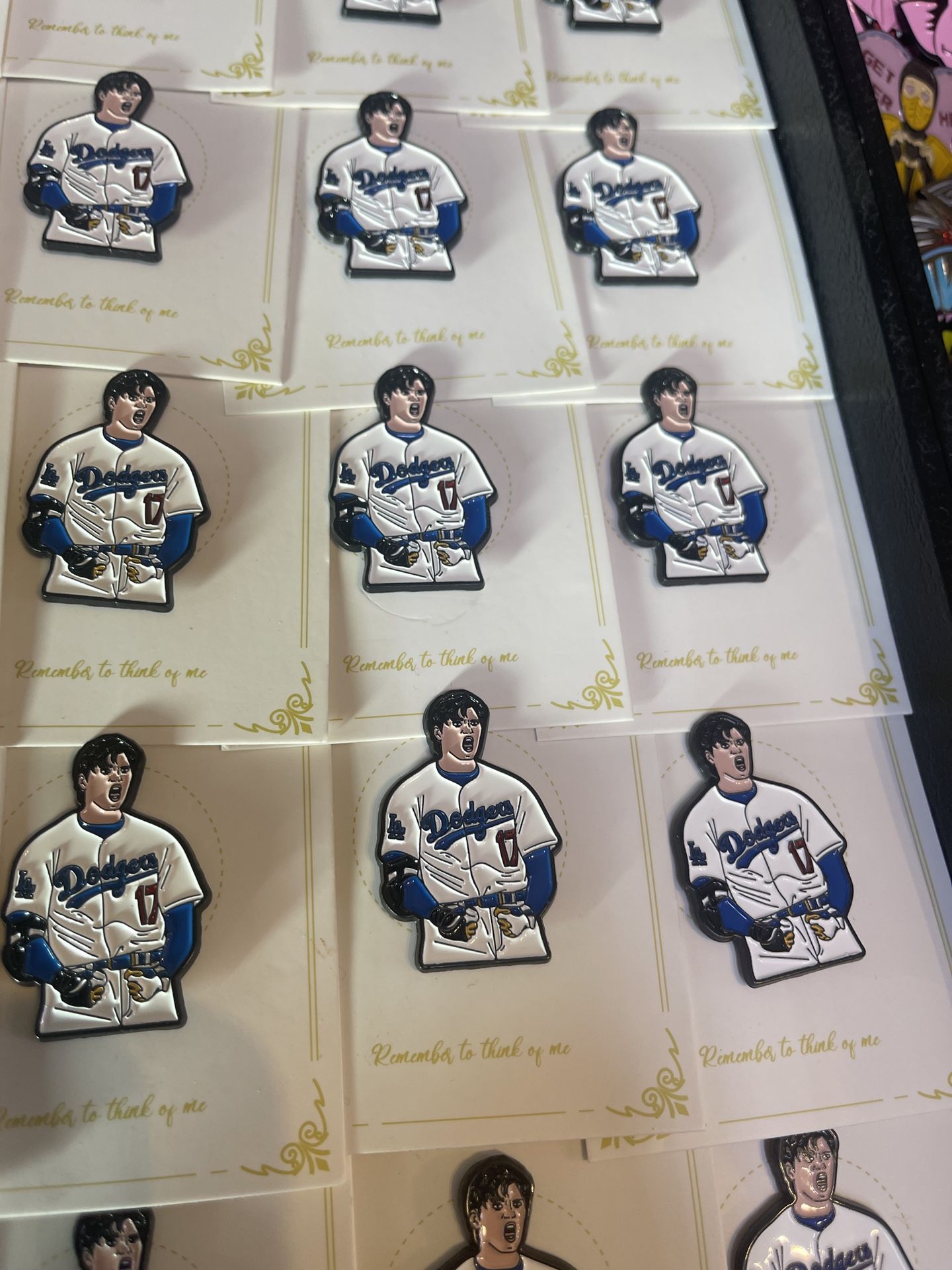 SHOHEI OHTANI LOS ANGELES LA DODGERS PINS  SOLD SEPARATELY EACH