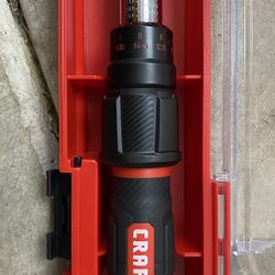 Craftsman 1/2 Drive Inch Torque Wrench 