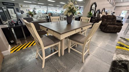 5 PC DINING TABLE