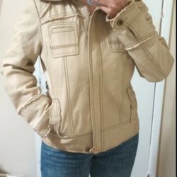 Vintage Leather Jacket M/Chamarra De Piel M 