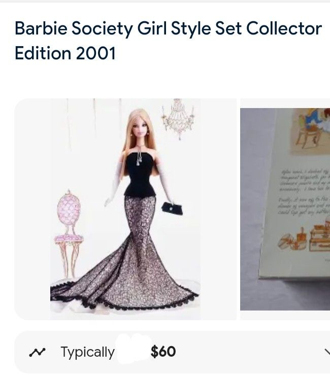 2001 Society Girl Barbie 