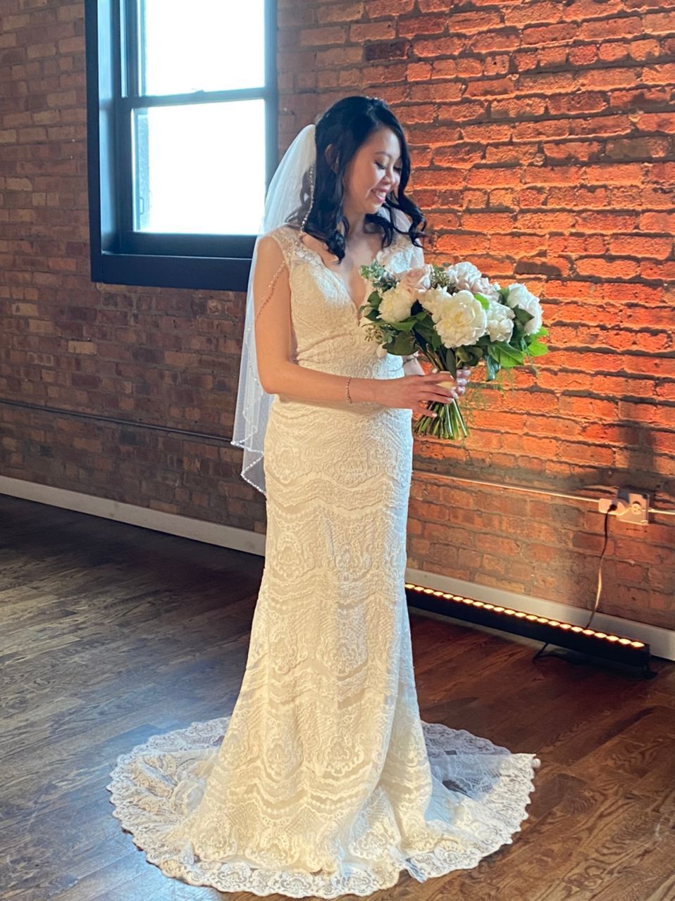 Wedding Dress + Veil