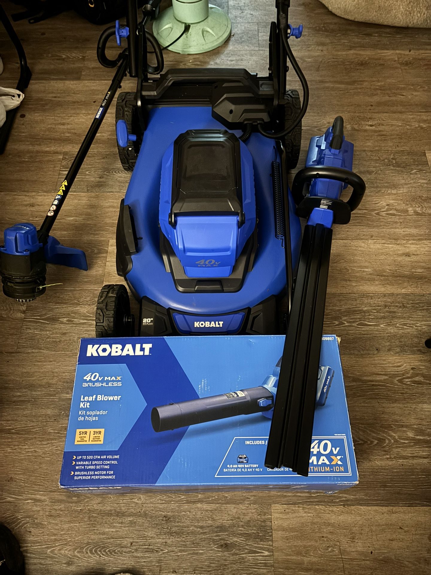 Kobalt 40v Complete Lawn Kit