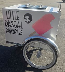 Popsicle cart weddings parties