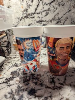 McDonald's world cup collectible cups