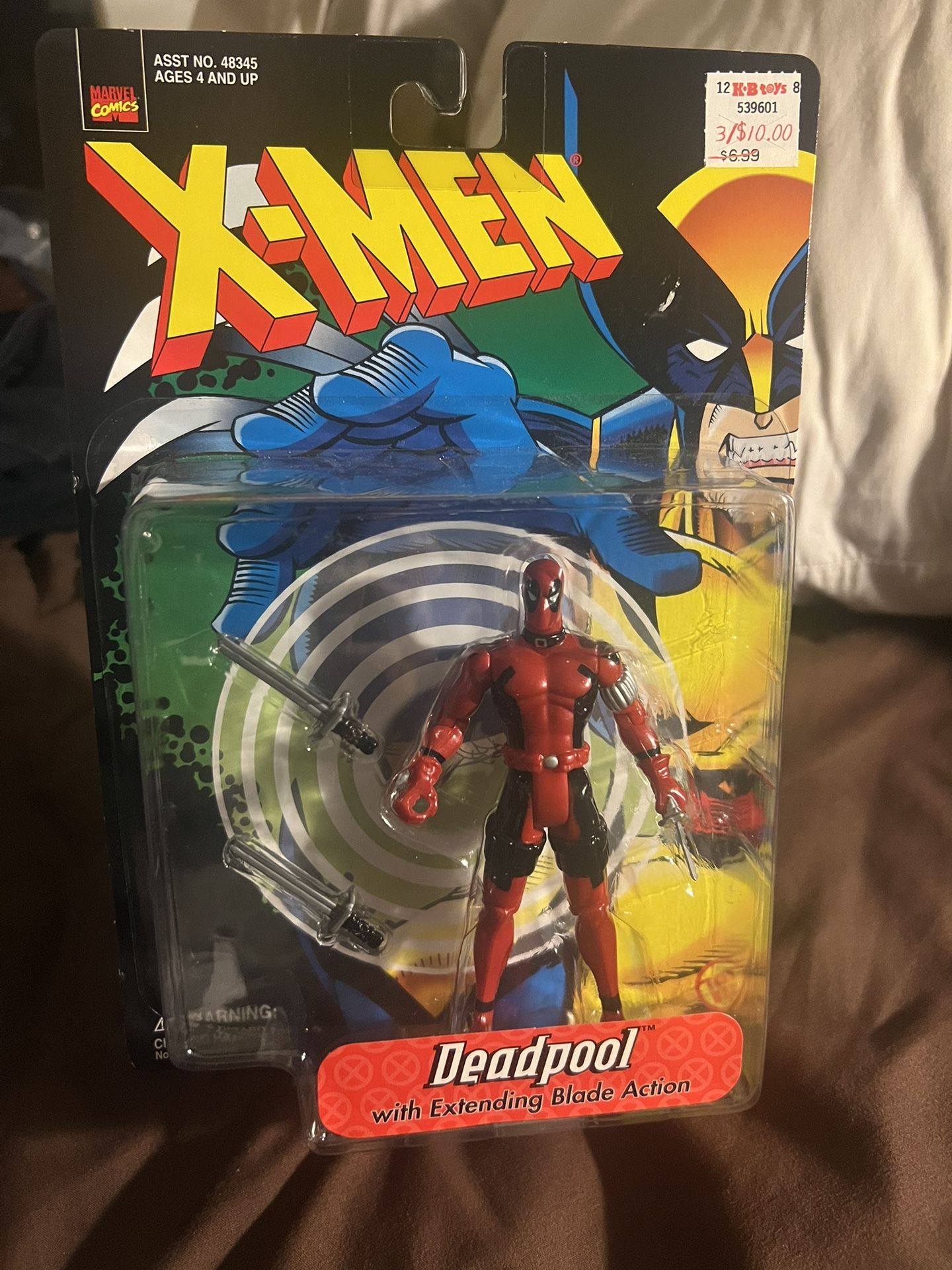 Deadpool Toy Biz X-men Action Figure 1998 Unopened NM