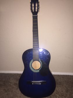 Blue guitar