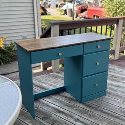 Compact Writing Desk - Freshly Refinished