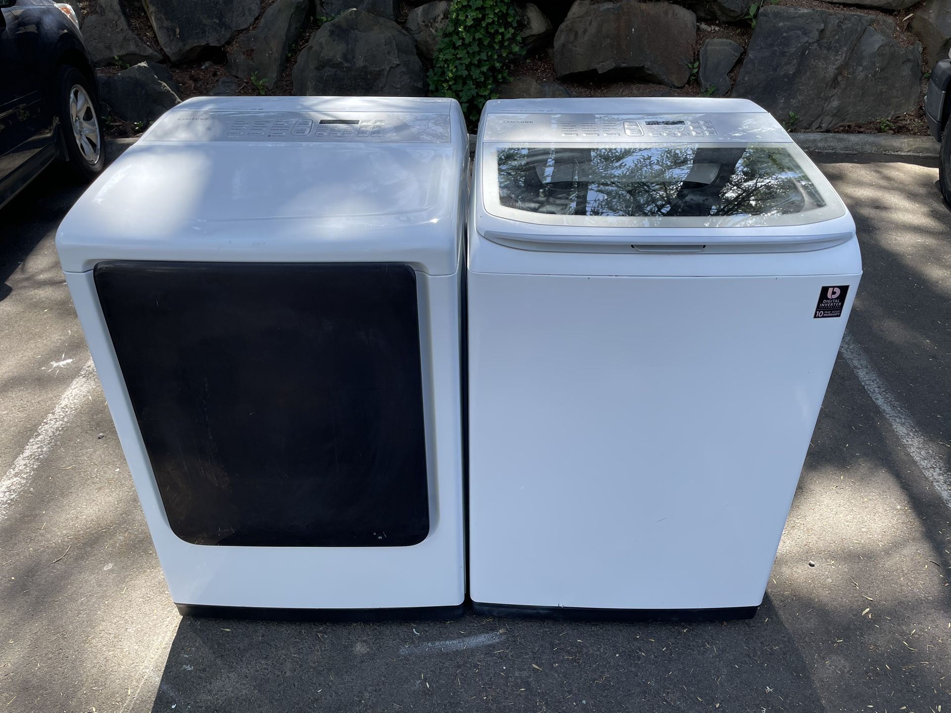 Samsung Washer and Dryer