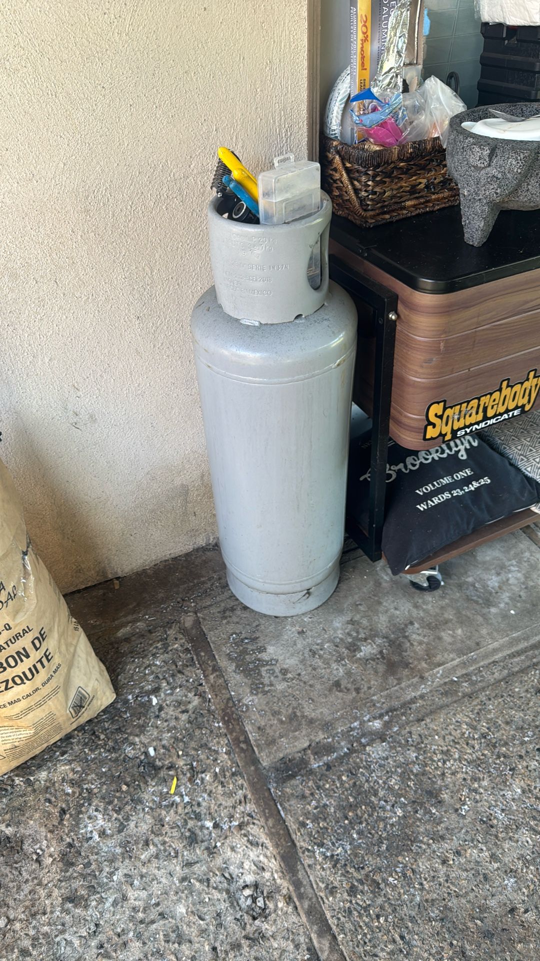 Gas propane