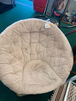 Pottery Barn -blush pink chair