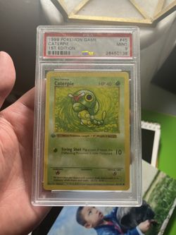 1st Edition Caterpie 1999 Pokémon 