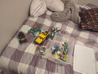 Lego Keep, Truck, Dragon, Robot, Figures, Etc