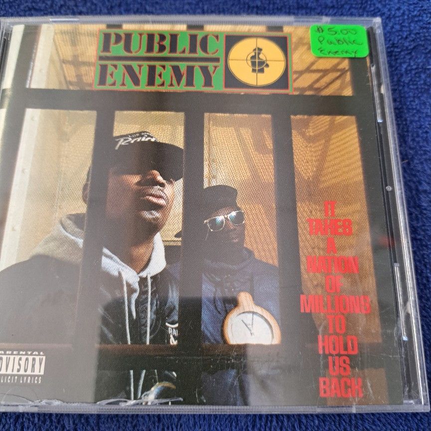 Public Enemy, It Takes A Nation Of Millions To Hold US Back CD Record Album