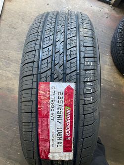 BRAND NEW SET (4) 235 65 17 ALL SEASON TIRES !!!