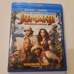 $5 BLU RAY , JUMANJI: WELCOME TO THE JUNGLE BLU RAY  ONLY NO DIGITAL OR DVD $5 OR TRADE FOR A MOVIE TITLE I DO NOT ALREADY OWN.