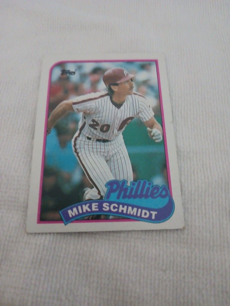 Topps #100 Phillies Mike Schmidt