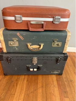 Vintage Suitcases 3 in total