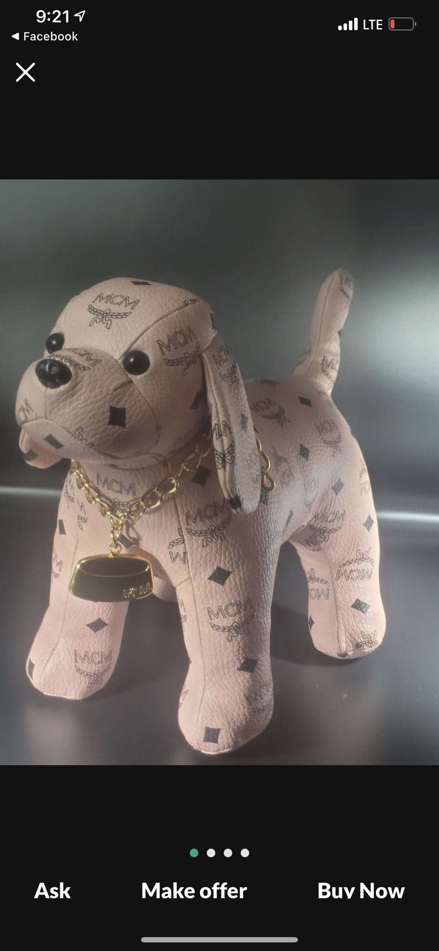 Leather MCM Puppy,All Products : American Fashion Style Bags On Sale