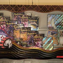 Pokemon Trading Card Games 25 Great Tusk Iron Threads Ex Premium Collection